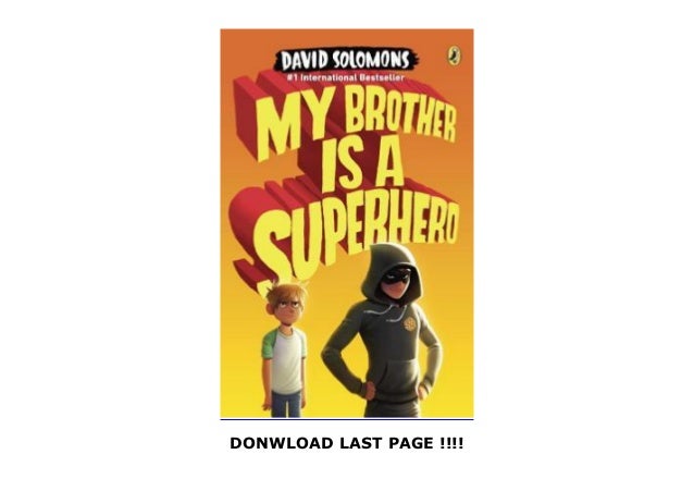 My Brother Is a Superhero [FREE]