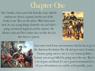 sarah&rsquo;s brother sam journals | PPT