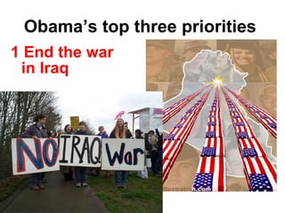 Obama’s  top three priorities   ,[object Object]