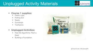 My code workshop presentation | PDF