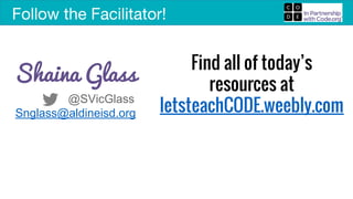 My code workshop presentation | PDF