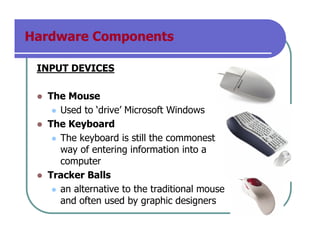 Comprehensive Overview of Computer Hardware, Software, and Usage | PDF