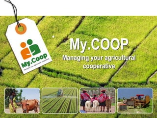 MODULE    1




  My.COOP
Managing your agricultural
      cooperative
 