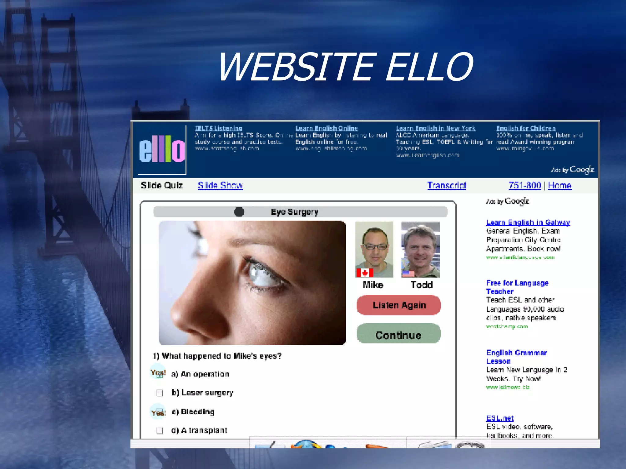 WEBSITE ELLO 