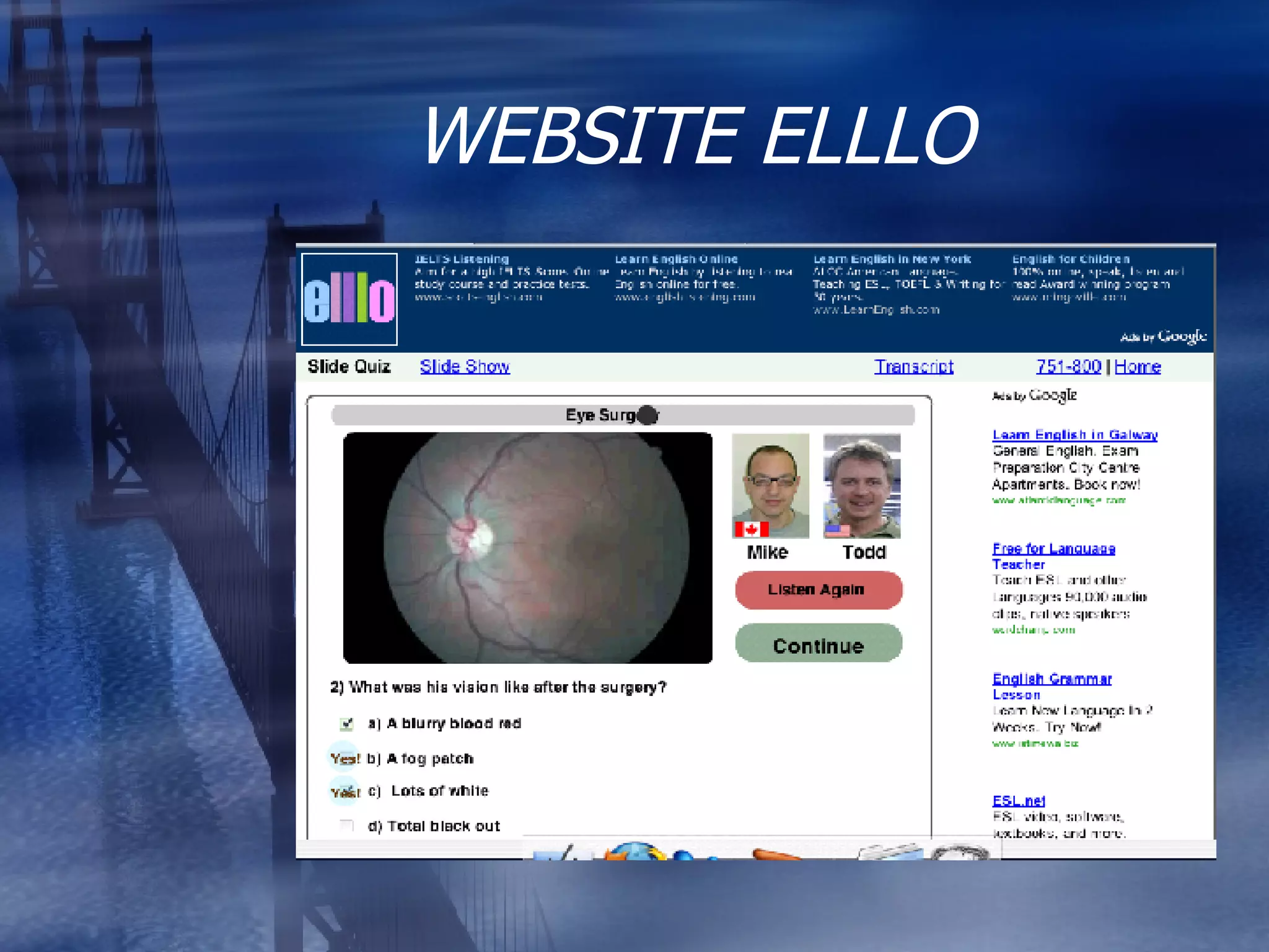 WEBSITE ELLLO 