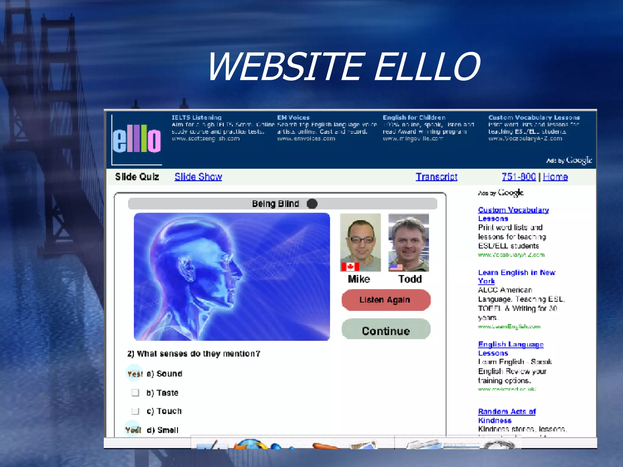 WEBSITE ELLLO 