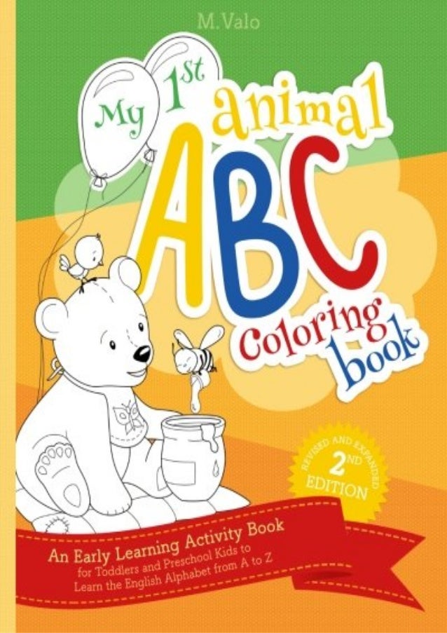 Download Pdf My First Animal Abc Coloring Book An Activity Book For Toddler