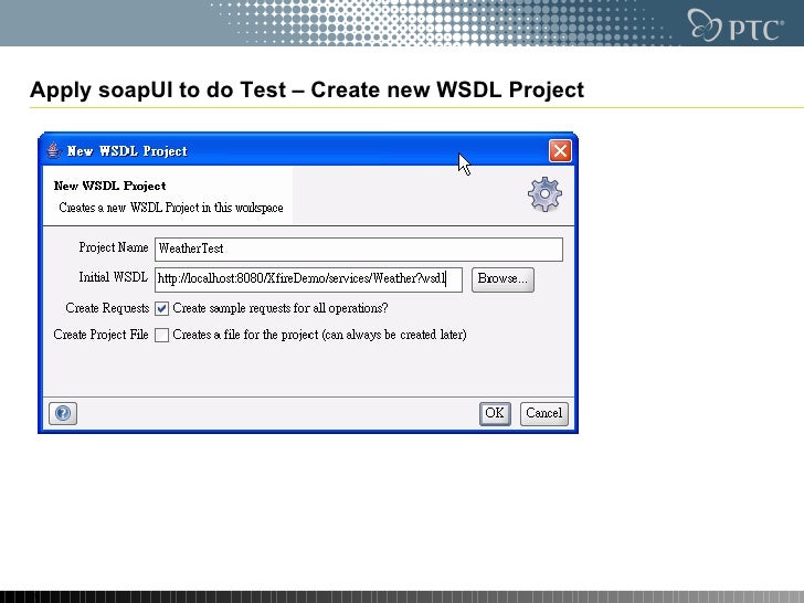 my first web services example xfire spring soapui