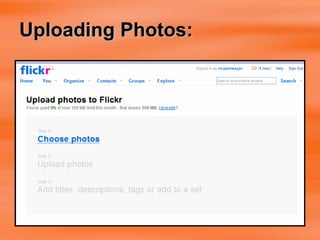 Uploading Photos: 