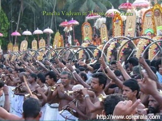 Pancha Vadyam at Thrissoor Pooram 