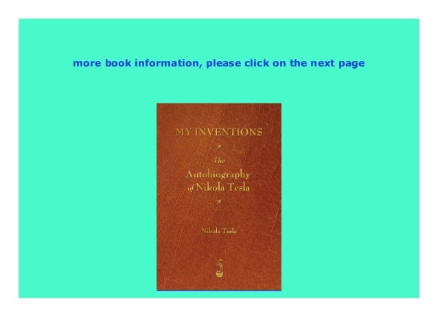 Download Book My Inventions PNG