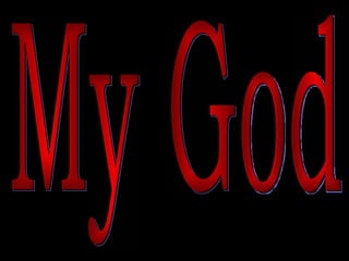 My God 