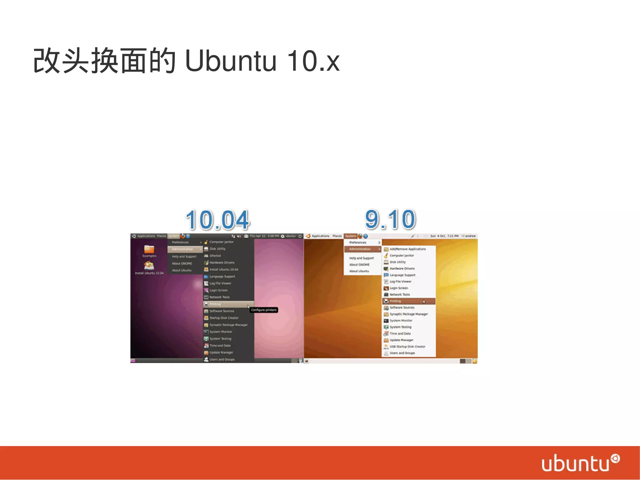 改头换面的 Ubuntu 10.x
 