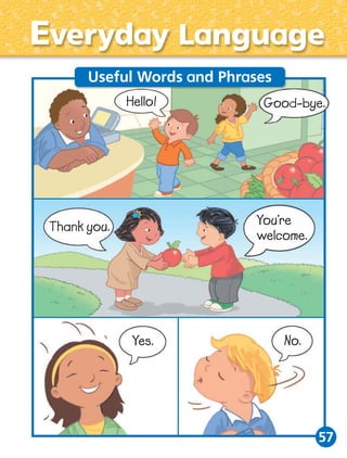 Everyday Language
Useful Words and Phrases

57

 