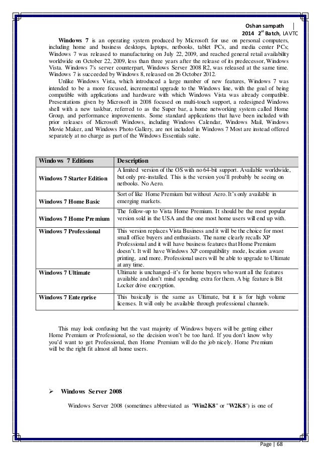 Windows Server 2008 Windows Server 2008