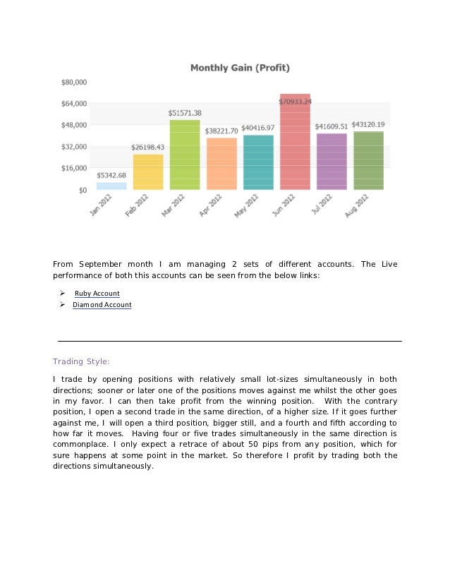 High return forex managed accounts