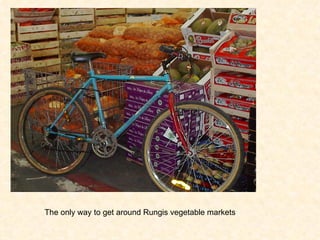 The only way to get around Rungis vegetable markets 