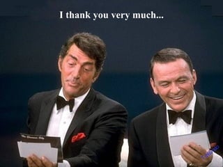 I thank you very much... 