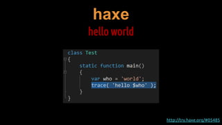 Haxe operator overloading - Stack Overflow