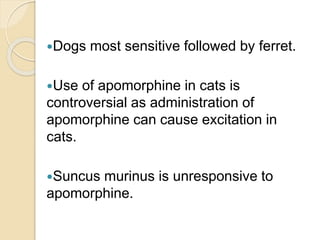 Screening of anti-emetic drugs | PPTX