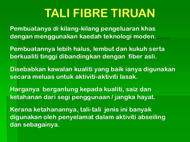 My 2 Pengenalan Tali Ikatan Simpulan T2