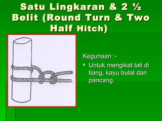 My 2 pengenalan tali - ikatan & simpulan - t2 | PPT