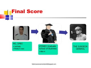 Final Score [email_address] 