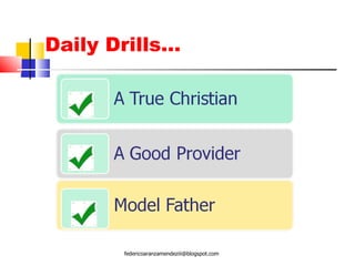 Daily Drills… [email_address] 