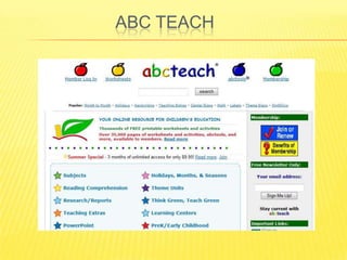 My 25 Best List Teachers Resource