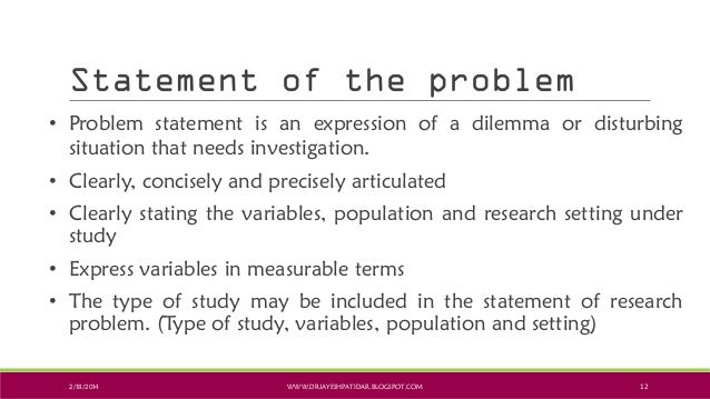 research statement related pages international business school research problem statement
