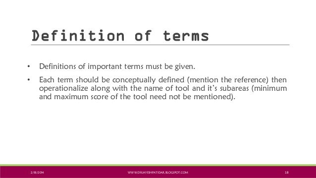 Define research proposal