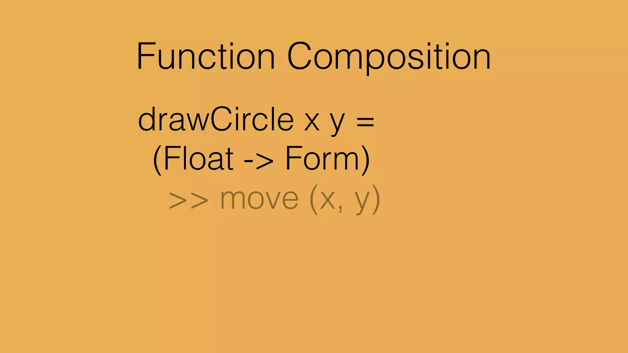 ((w, h) -> w*h) <~ Window.dimensions
Signal (Int, Int)(Int, Int) -> Int
Signal Int
 