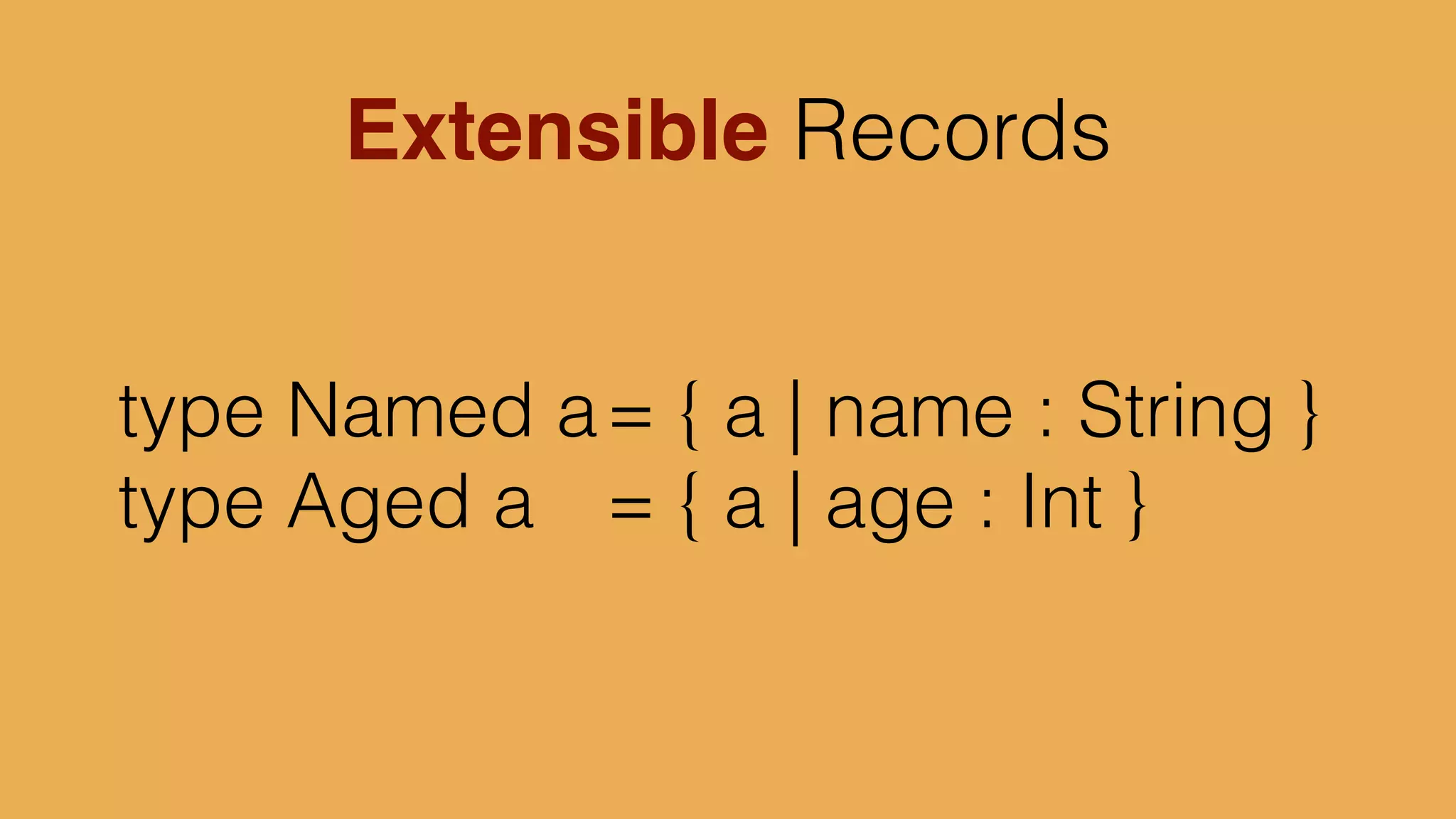 drawCircle x y =	

	

 circle 	

	

>> ﬁlled (rgb 150 170 150)	

	

>> alpha 0.5	

	

>> move (x, y)
circle : Float -> Shape
 