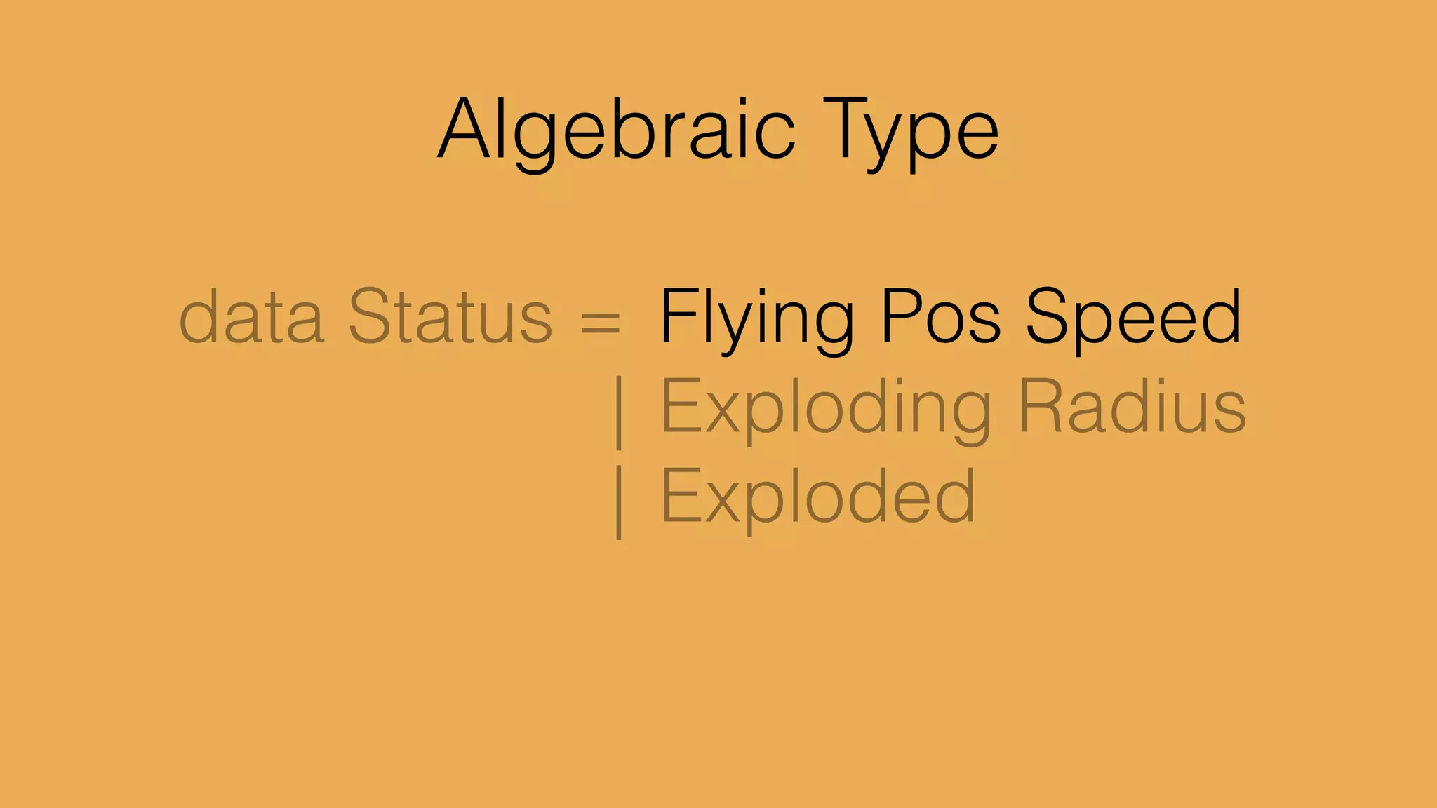 drawCircle x y =	

	

 (Float -> Shape) 	

	

>> (Shape -> Form) 	

	

>> alpha 0.5	

	

>> move (x, y)
 
