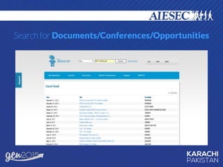 Search for Documents/Conferences/Opportunities
 
