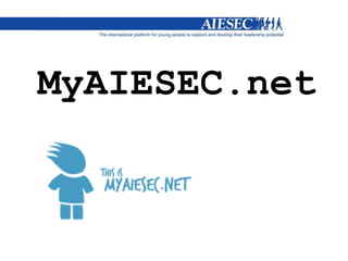 MyAIESEC.net
 