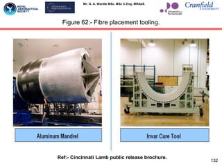 Mr. G. A. Wardle MSc. MSc C.Eng. MRAeS.
Figure 62:- Fibre placement tooling.
132
Ref:- Cincinnati Lamb public release brochure.
 