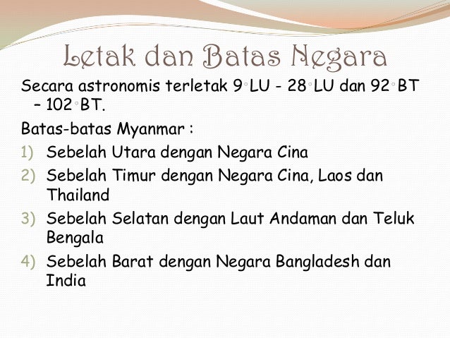 Myanmar S Country Myanmar S Country