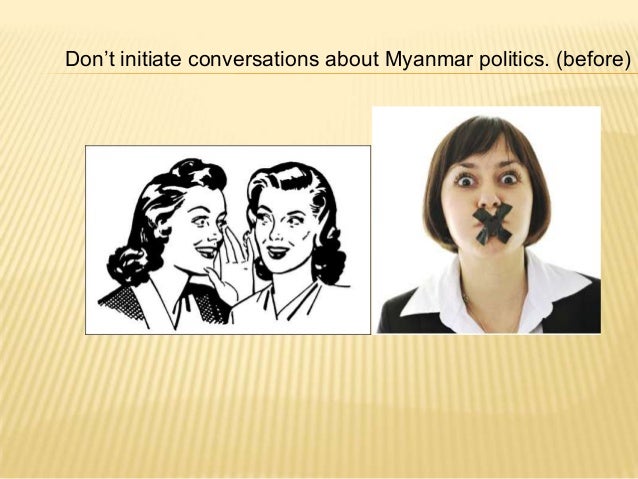 Myanmar dating culture