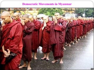 Democratic Movements in Myanmar
 