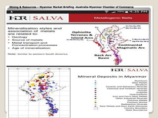 Gold In Myanmar MAP TELLING THE STORY OF GOLD MINE IN MYANMAR | PPTX