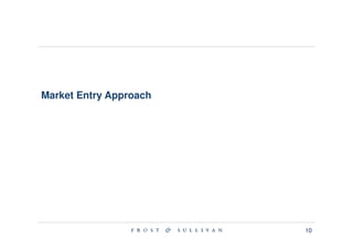 Market Entry Approach




                        10
 
