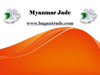 Myanmar jade
