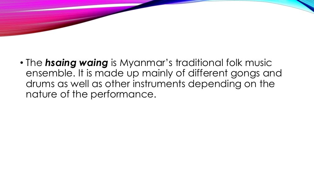 Grade 8 Myanmar Music