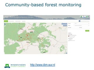 Developing MRV systems for REDD+