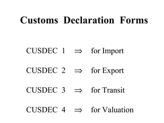 Myanmar trade policy and custom clearance procedure | PPT