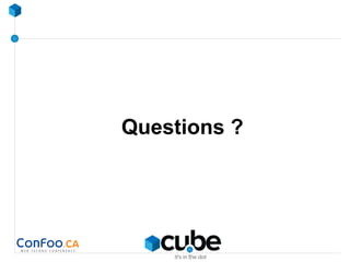 Questions ?
 