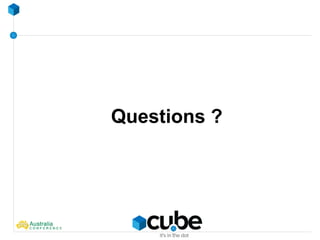 Questions ?
 