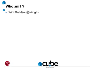 Who am I ?
Wim Godden (@wimgtr)
 