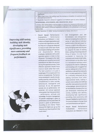 OB Continuum and People Strategy Matrix, IJTD, April-June, 2009 | PDF